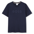 Short sleeve t-shirt, NAVY, hi-res