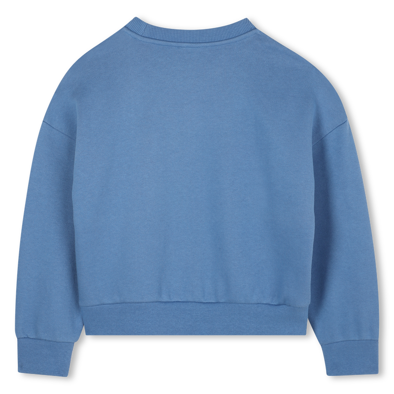 Unbrushed fleece sweatshirt KENZO KIDS 
                    GIRL