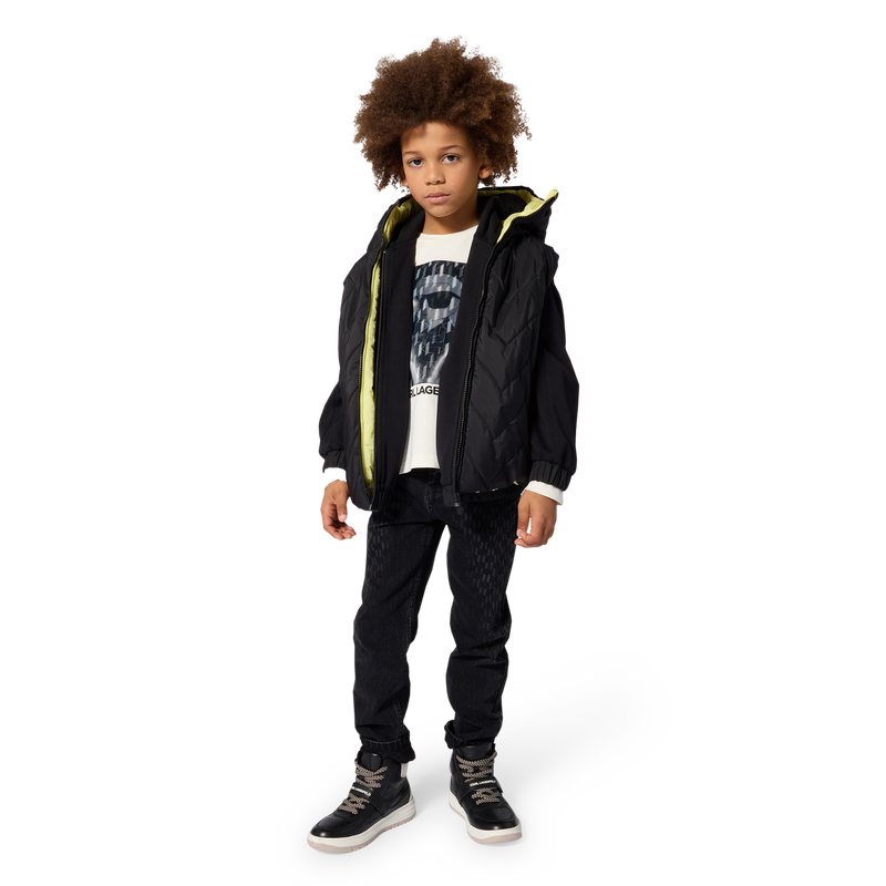 Long sleeve t-shirt KARL LAGERFELD KIDS 
                        BOY