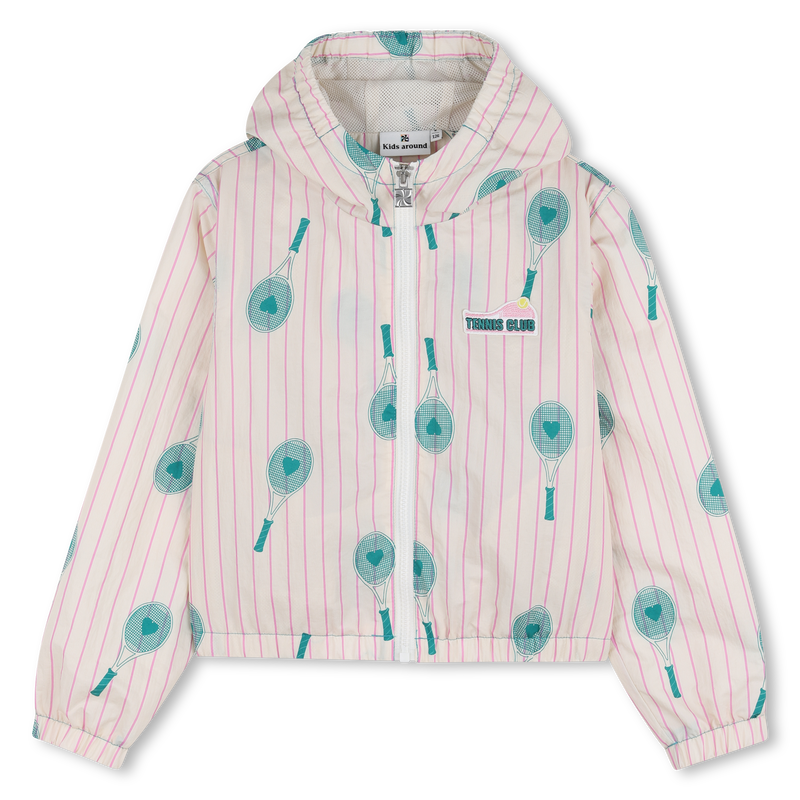 Hooded Windbreaker KIDS AROUND 
                        GIRL