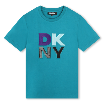 Short-Sleeved Cotton T-Shirt DKNY BOY