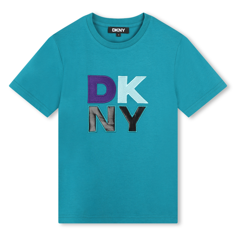 Short-Sleeved Cotton T-Shirt DKNY 
                    BOY