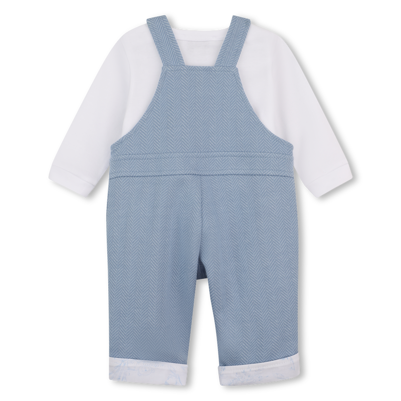 Dungaree and t-shirt set GIVENCHY 
                        BOY