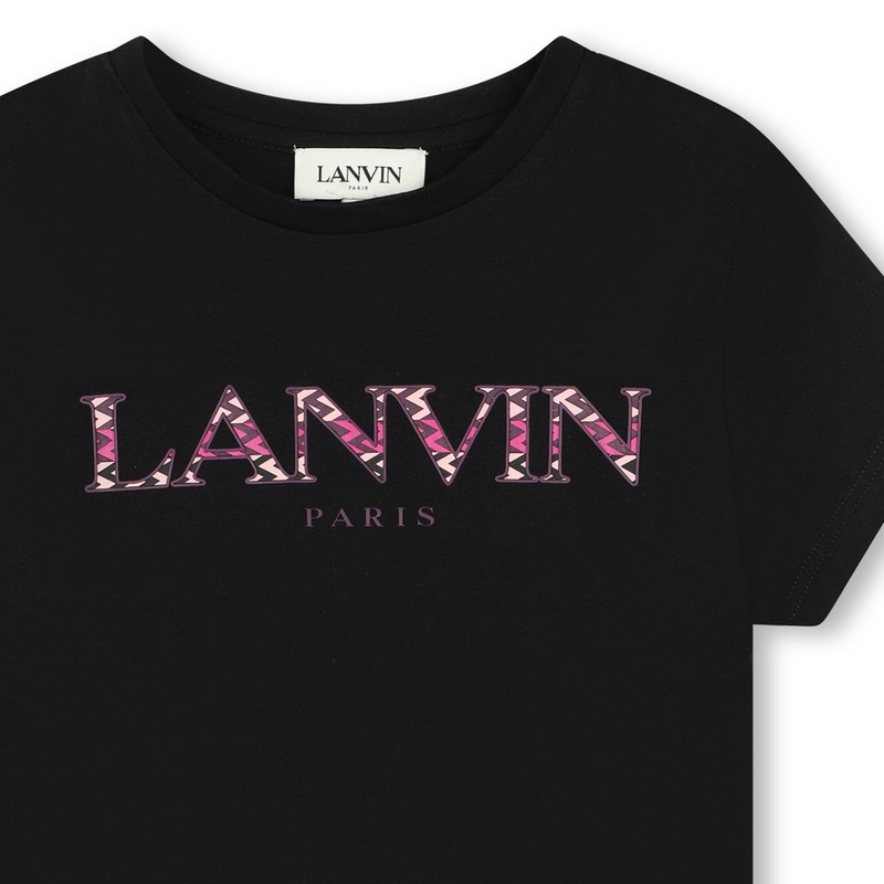 Curb Motif T-Shirt LANVIN 
                        GIRL