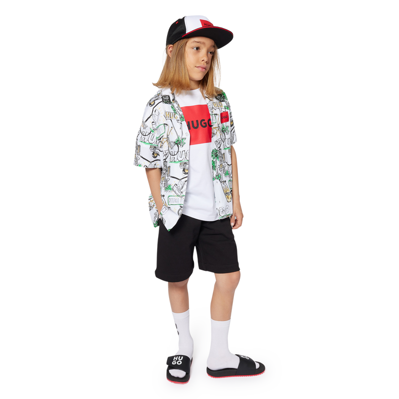 Two-tone sliders HUGO 
                        BOY