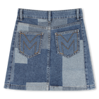 Denim skirt MARC JACOBS 
                    GIRL