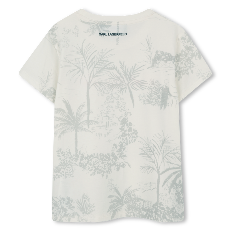 Short-Sleeved T-Shirt KARL LAGERFELD KIDS 
                        GIRL