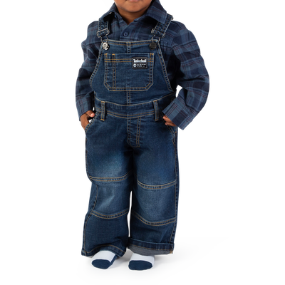 Checked Twill Shirt TIMBERLAND BOY