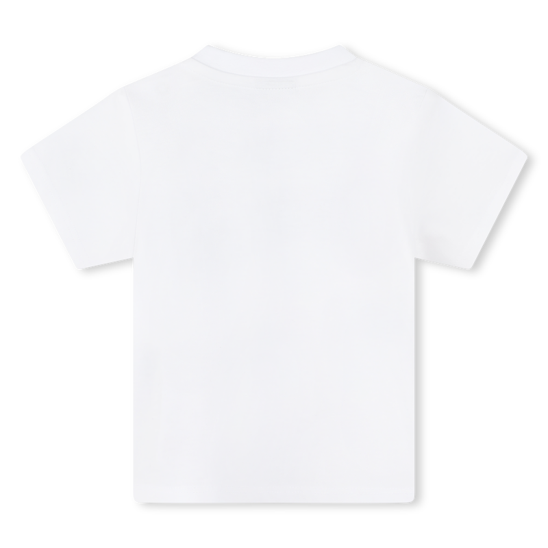 Press-stud cotton T-shirt BOSS 
                    BOY