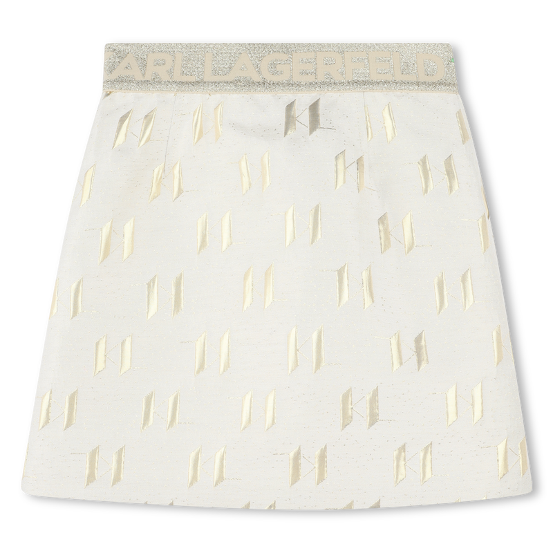 Jacquard party skirt KARL LAGERFELD KIDS 
                        GIRL