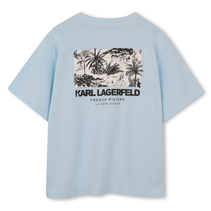 Short-Sleeved T-Shirt KARL LAGERFELD KIDS 
                        BOY