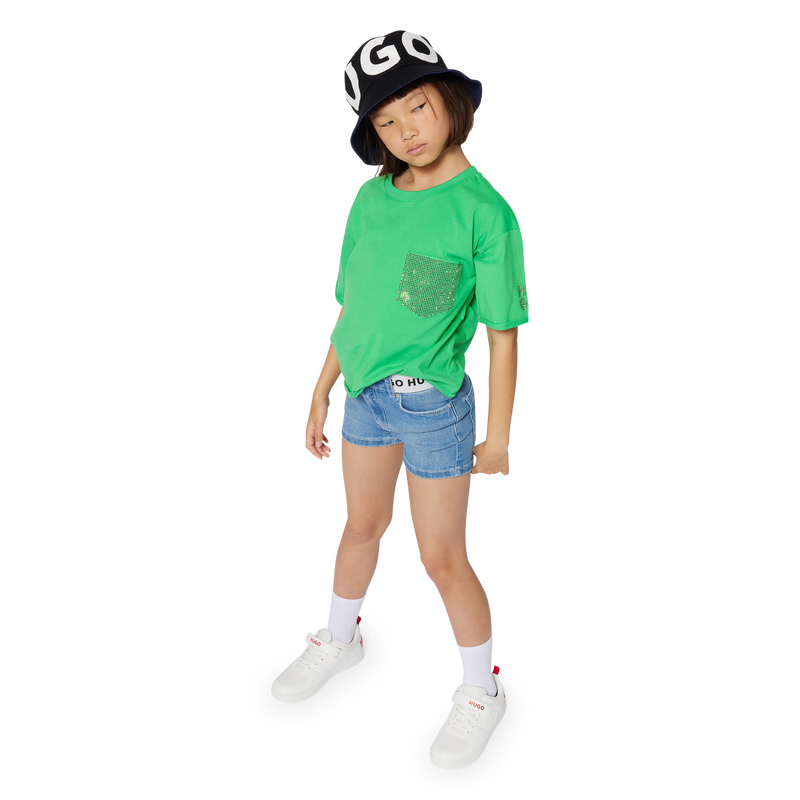 Lace-up Velcro sneakers HUGO 
                    BOY