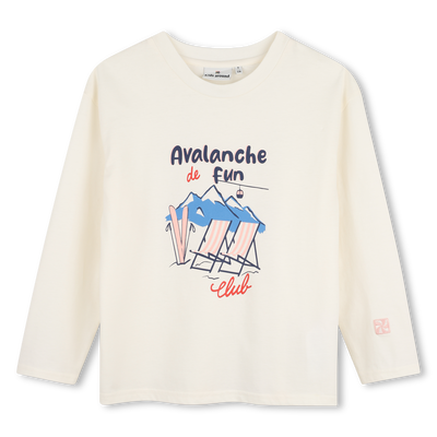 Long sleeve t-shirt KIDS AROUND GIRL