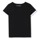 Short-Sleeved T-Shirt KARL LAGERFELD KIDS 
                    GIRL