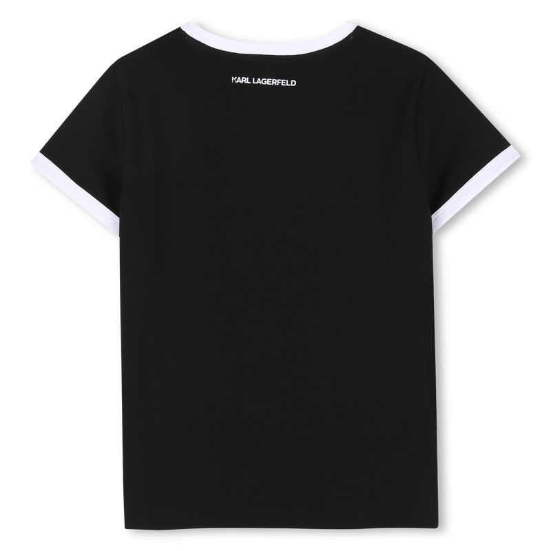 Short-Sleeved T-Shirt KARL LAGERFELD KIDS 
                        GIRL