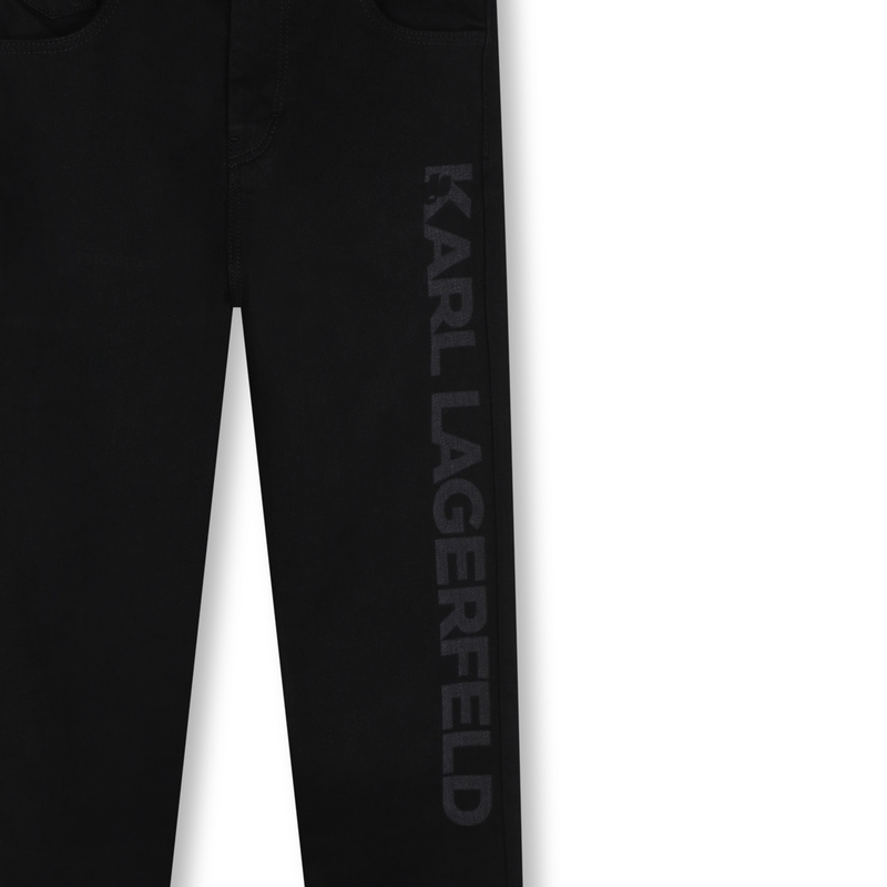 Cotton Jeans KARL LAGERFELD KIDS 
                        BOY