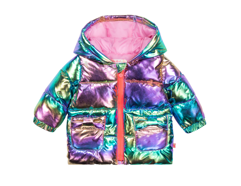 Urban republic iridescent puffer jacket hot sale