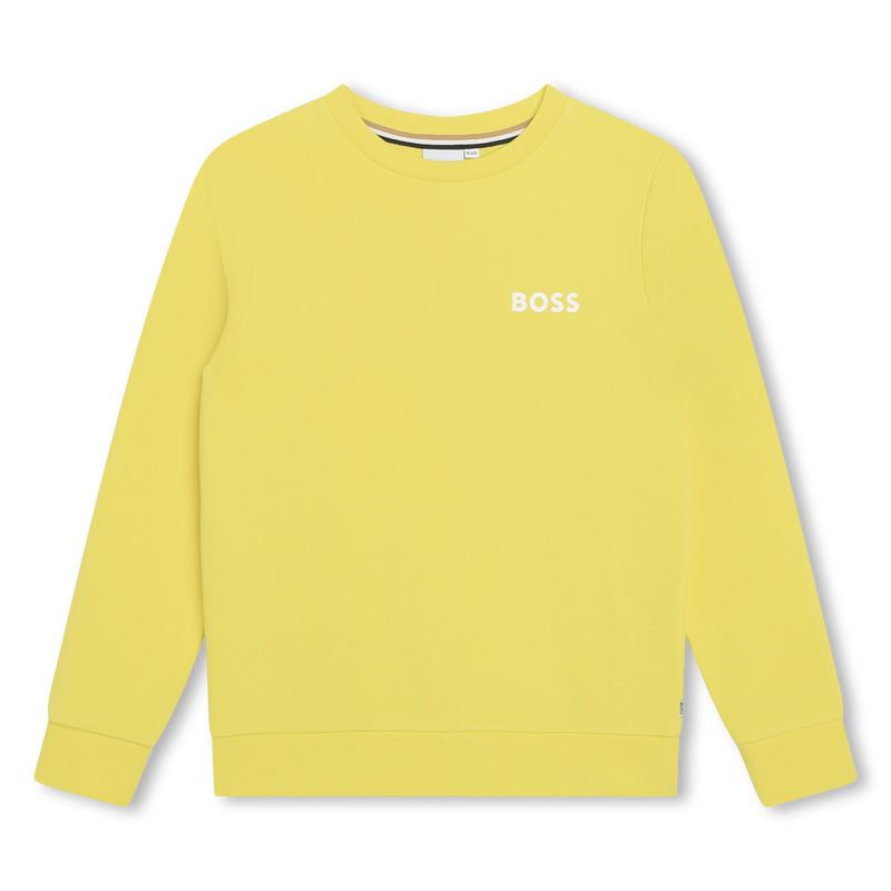 Printed fleece sweatshirt BOSS 
                    BOY