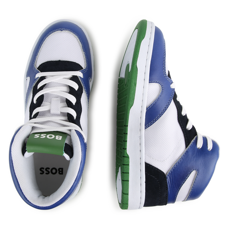 Multicolor high-top sneakers BOSS 
                    BOY