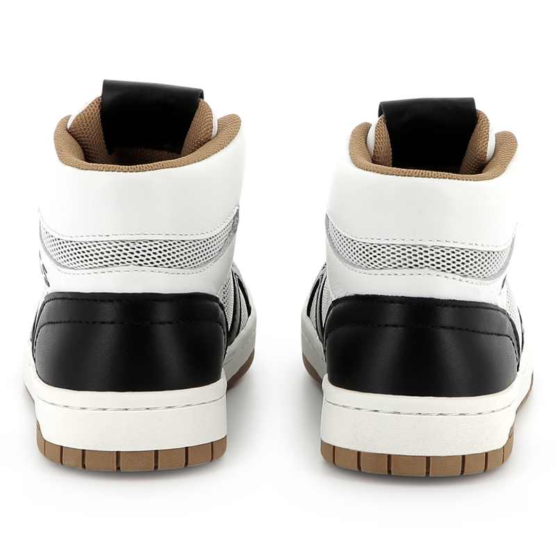 Hi Top Lace-Up Sneakers BOSS 
                        BOY