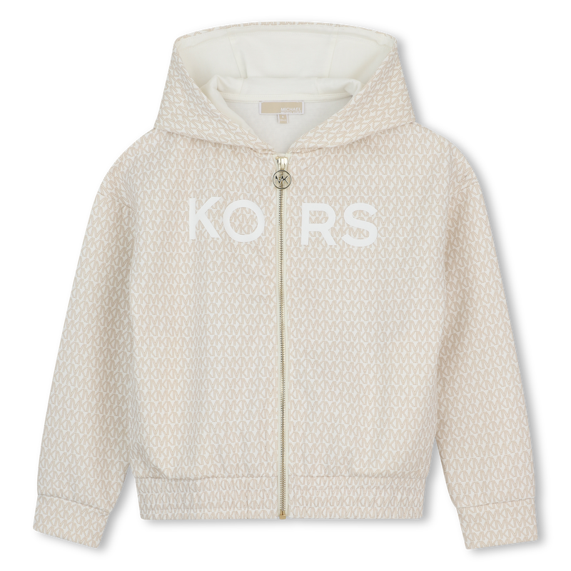 Zip-Up Hoodie MICHAEL KORS 
                        GIRL