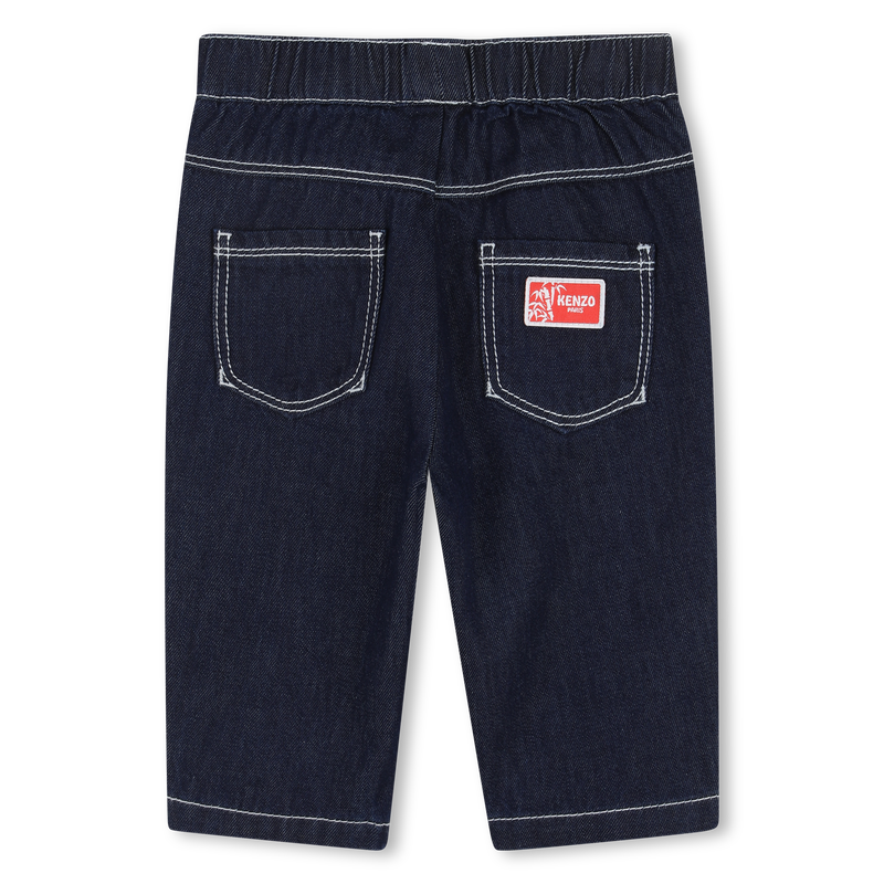 Elasticated Waist Jeans KENZO KIDS 
                        BOY