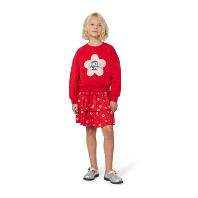 Unbrushed fleece sweatshirt KENZO KIDS GIRL