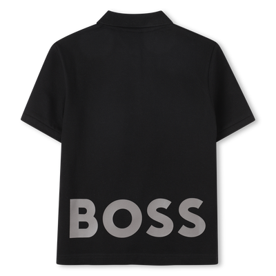 Cotton Logo Polo BOSS BOY