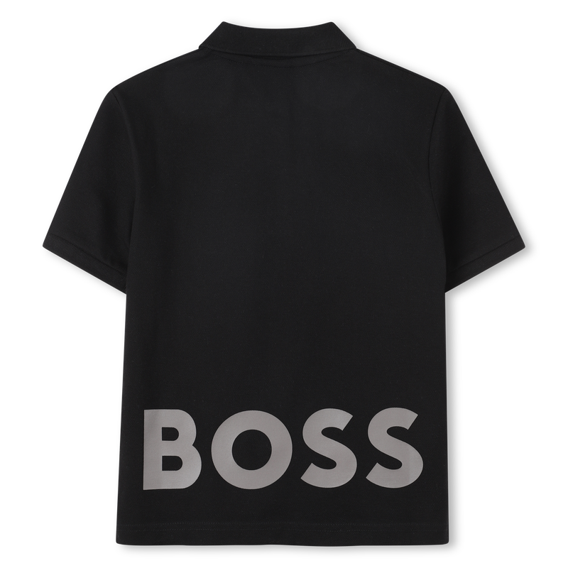 Cotton Logo Polo BOSS 
                        BOY