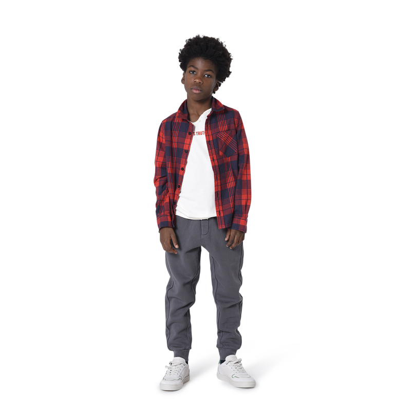 Plaid "Dreamer" Shirt ZADIG & VOLTAIRE 
                    BOY