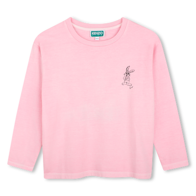 Long sleeve t-shirt KENZO KIDS GIRL