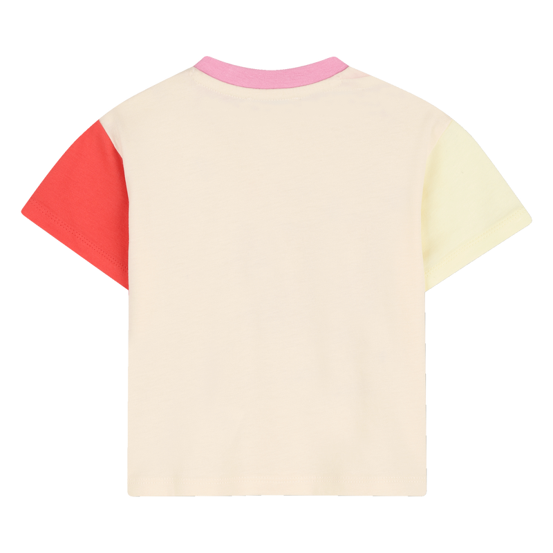 SHINY PRINT T-SHIRT KENZO KIDS 
                        GIRL