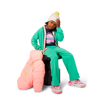 Hooded down jacket BILLIEBLUSH GIRL