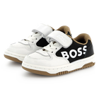 Leather lace-up sneakers BOSS 
                    BOY