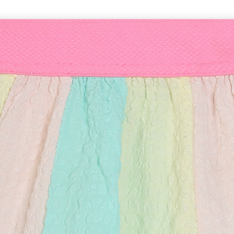 Multicolored embossed skirt BILLIEBLUSH 
                    GIRL