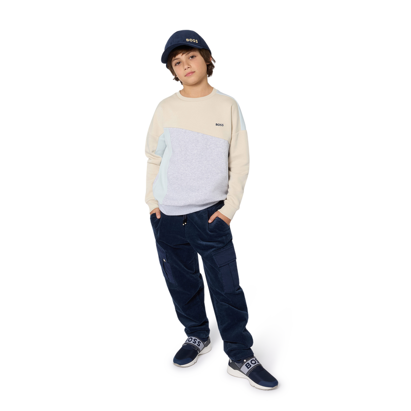 Round neck sweatshirt BOSS 
                    BOY