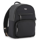 Coated textile backpack BOSS 
                    BOY