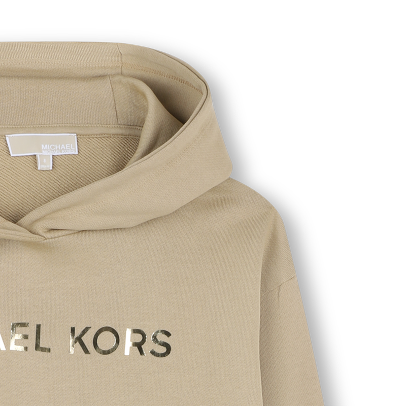 Fleece hooded dress MICHAEL KORS 
                    GIRL