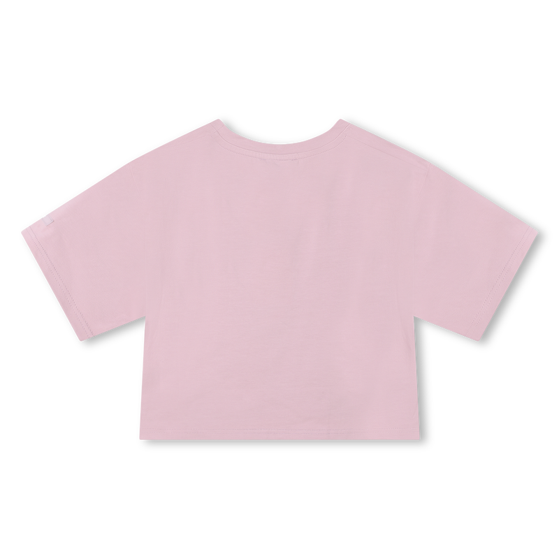 Short-sleeved cotton T-shirt DKNY 
                    GIRL