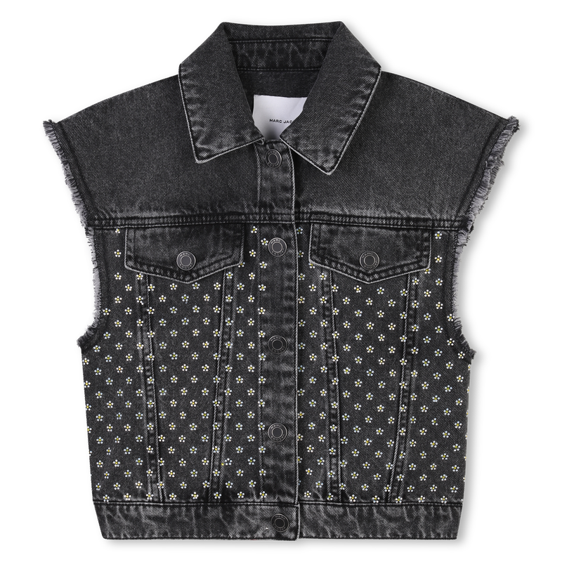 Sleeveless denim jacket MARC JACOBS 
                        GIRL