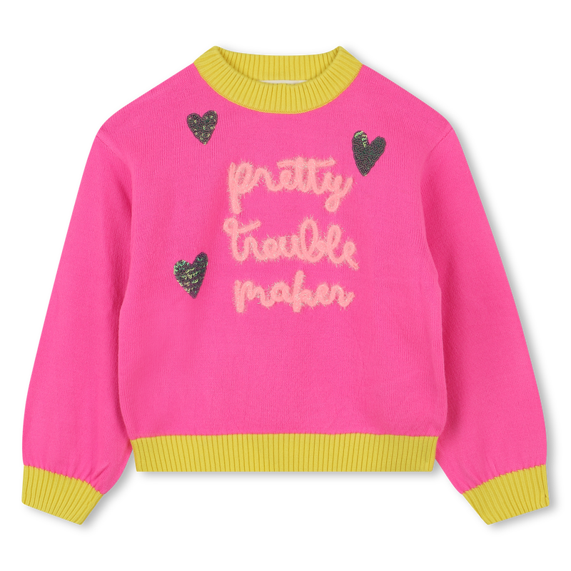 Fine knitted sweater BILLIEBLUSH 
                    GIRL