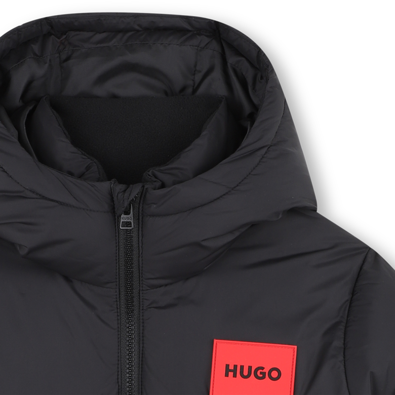 Hooded down jacket HUGO 
                        BOY