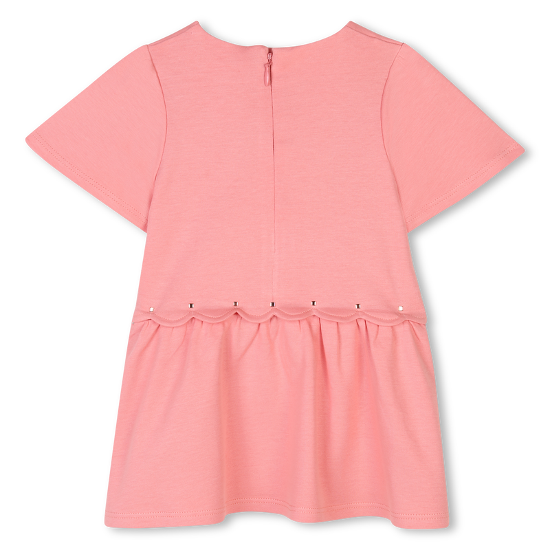 Flared dress with scallops CHLOE 
                    GIRL