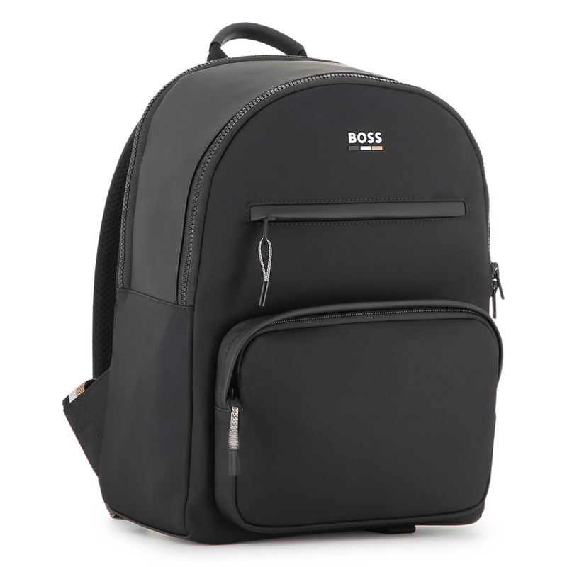 Coated textile backpack BOSS 
                    BOY