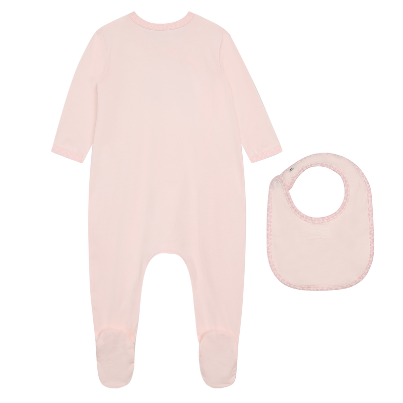 Matching pyjamas and bib