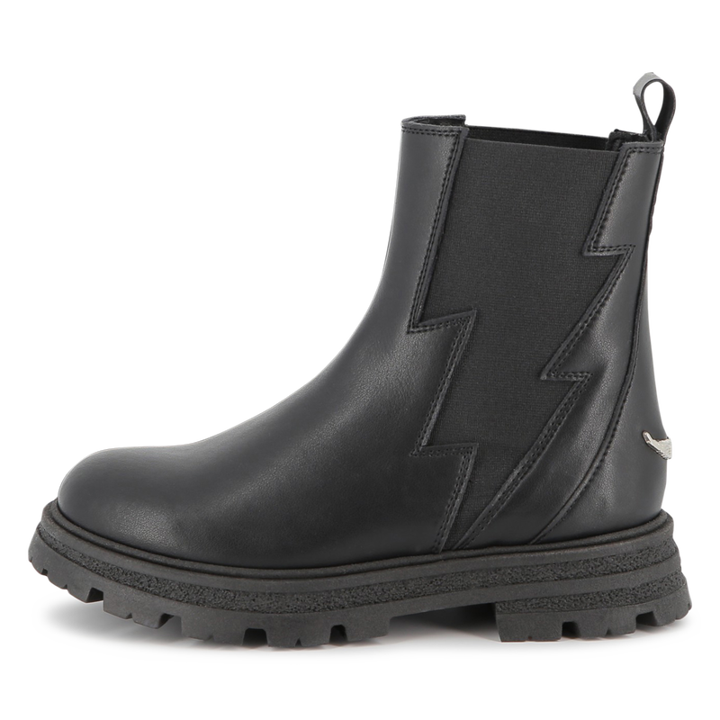 Cowhide leather Chelsea boots ZADIG & VOLTAIRE 
                        GIRL