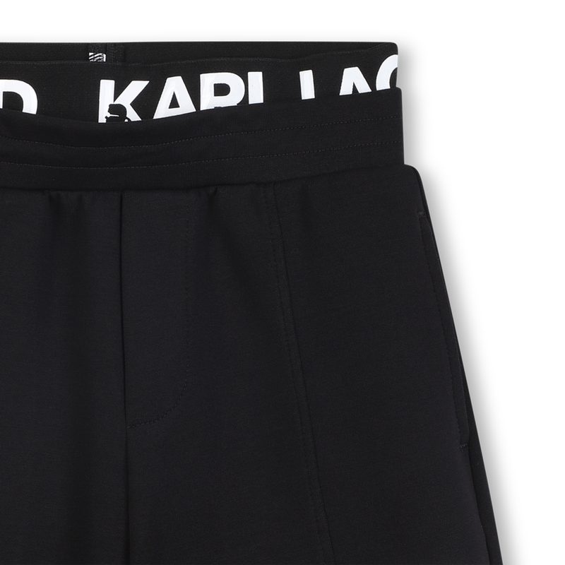 Bermuda shorts in double jersey KARL LAGERFELD KIDS 
                        BOY
