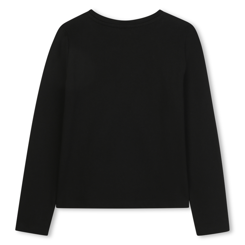 Long-sleeved jersey T-shirt MICHAEL KORS 
                        GIRL