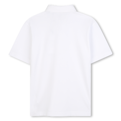 Short-sleeved cotton polo shirt TIMBERLAND BOY