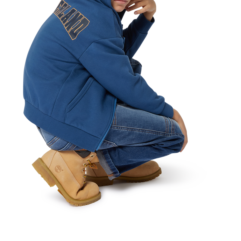 Patch Pocket Wide-Leg Jeans TIMBERLAND 
                        BOY